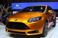 Geneva Motor Show 2011 Ã¢â¬â FORD Focus ST Royalty Free Stock Photo